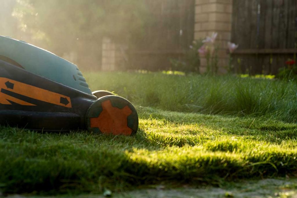 modern robotic lawn mower