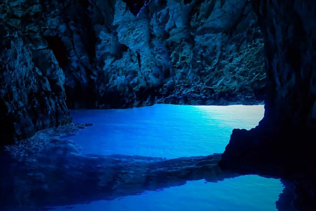 Blue Cave on Biševo Island