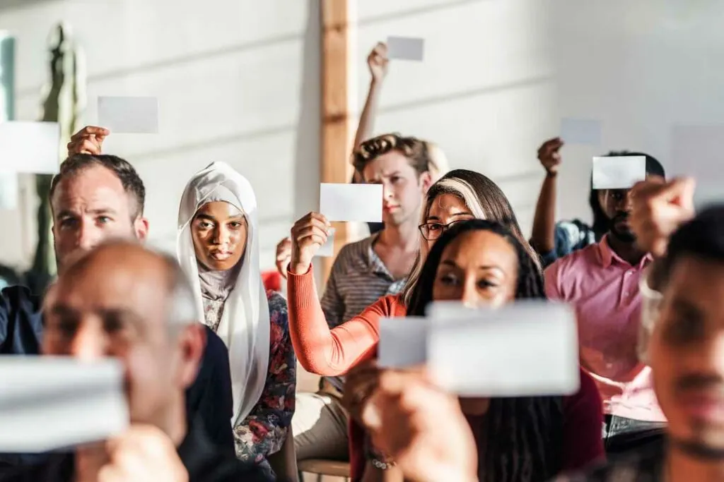 College graduates engaging in civic participation and voting