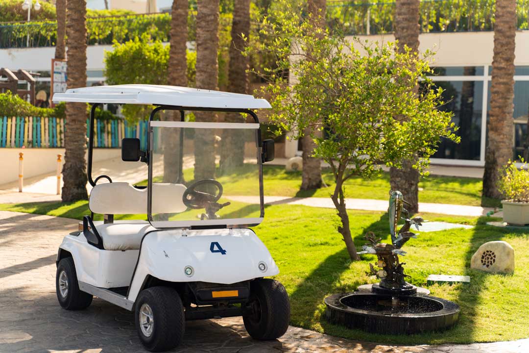 Electric golf carts