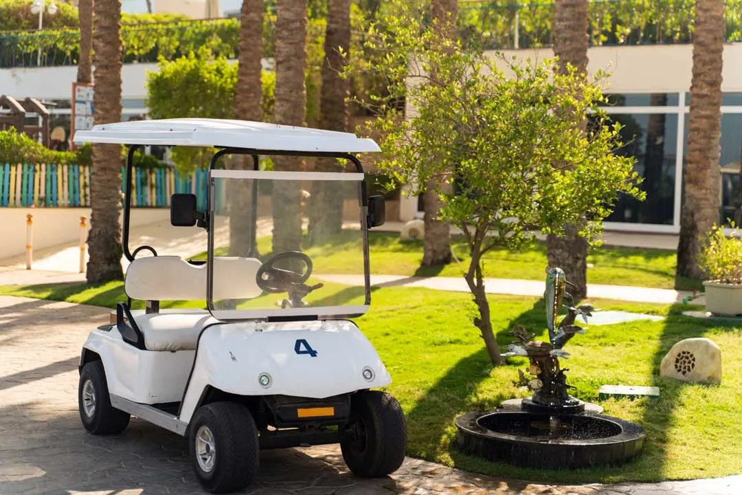 Electric golf carts