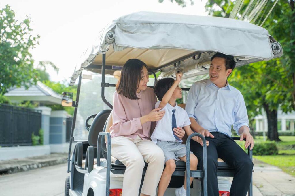 golf carts for camping