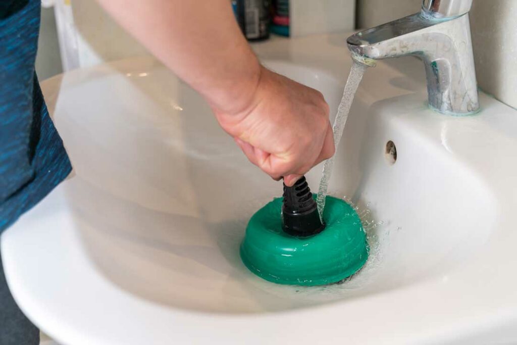 Clogged Sink
