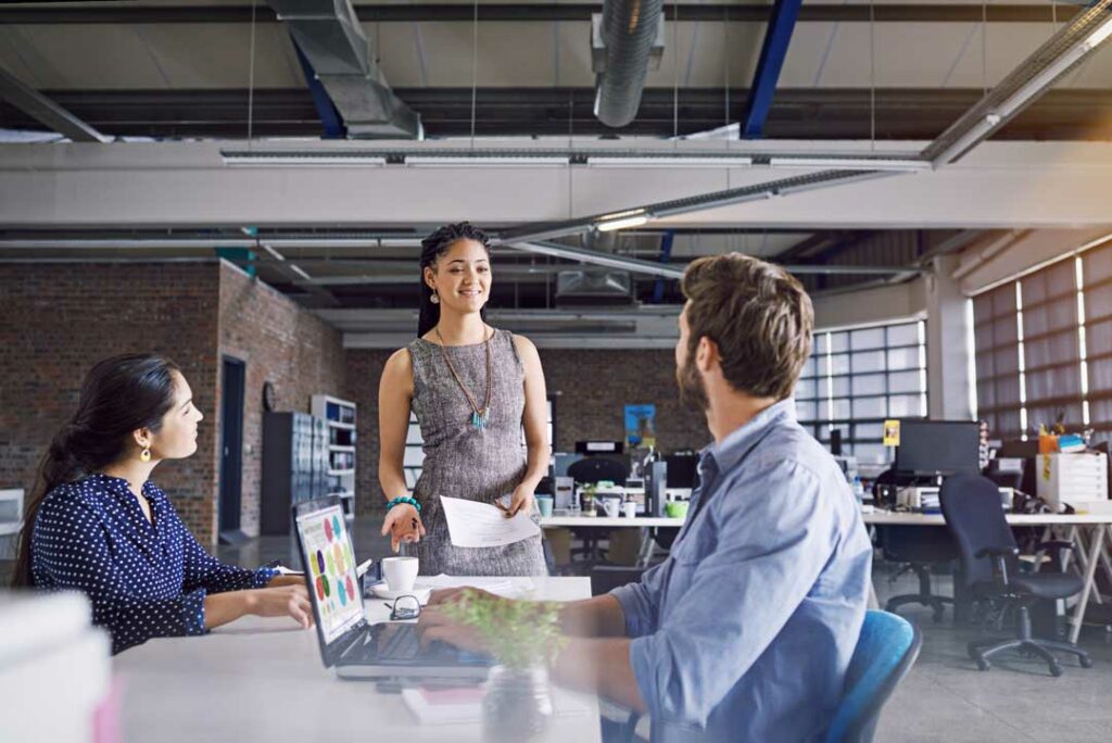 hybrid work environment for moms