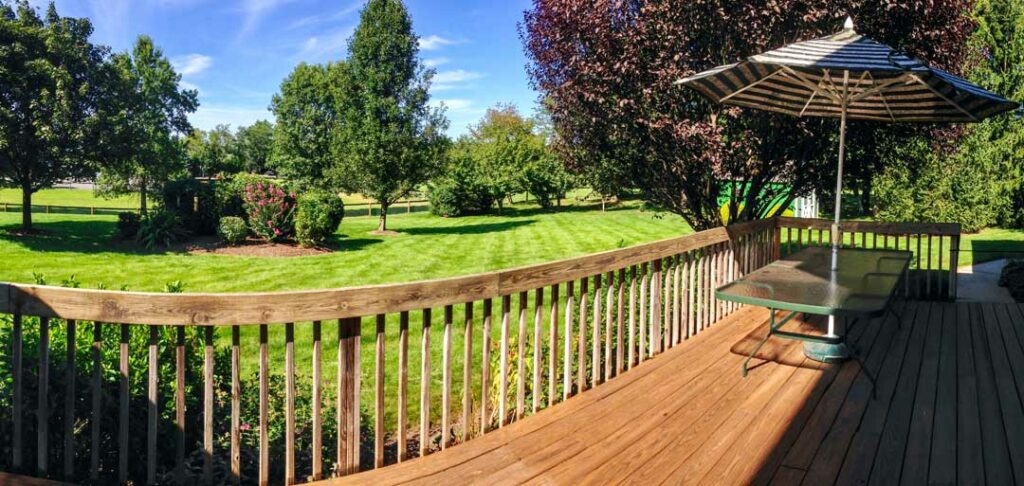 Clean, safe outdoor space promoting family wellness